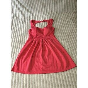 CANDIE’S Heart Cut-Out Dress Large Juniors Short Sweetheart Cocktail Date event